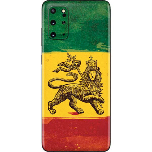 The Lion of Judah Rasta Flag Galaxy S20 Plus Skin